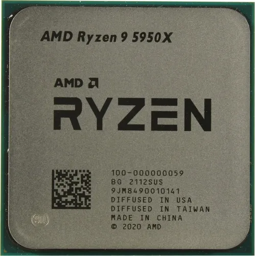 Процессор AMD Ryzen 9 Vermeer 5950X