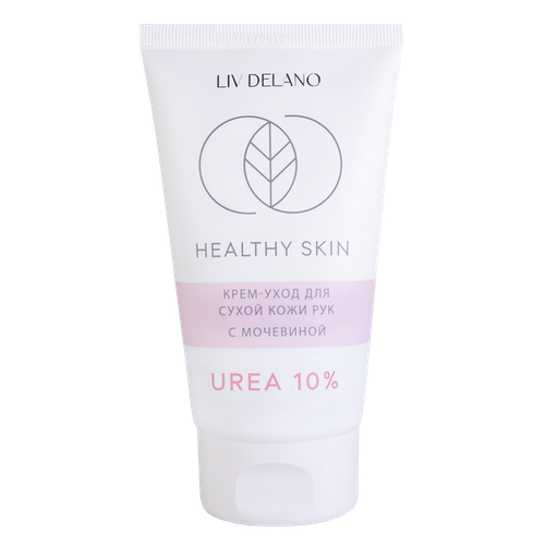 Quruq qo'l terisi uchun krem Liv Delano HEALTHY SKIN karbamid bilan 10%, 150 g