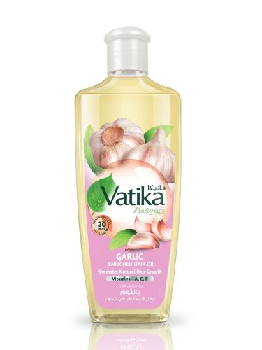 Масло для волос Vatika Enriched Garlic стимулирует естественный рост волос, 200 мл