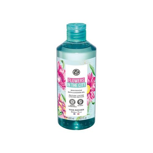 Cheklangan to'plam Dush va hammom uchun gel Yves Rocher Flowers in the City, 400 ml