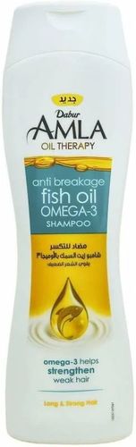 Шампунь Dabur Amla Fish Oil ломкости волос , 400 мл, купить недорого