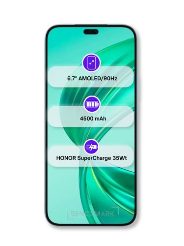 Smartfon Honor X8b + Giftbox, Titanium Silver, 8/256 GB, sotib olish
