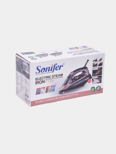 Электрический утюг Sonifer SF-9064, Золотистый, купить недорого