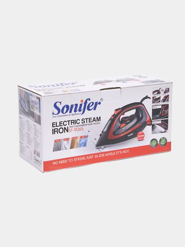 Электрический утюг Sonifer SF-9065, Красный, купить недорого