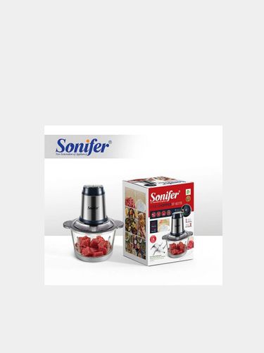 Измельчитель-чоппер Sonifer SF-8078, Стальной, купить недорого