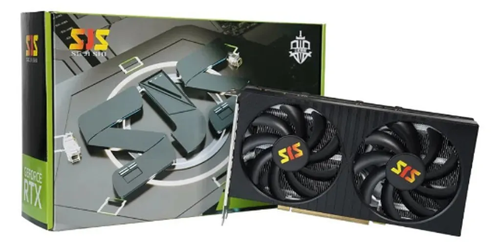 Видеокарта SJS Nvidia GeForce RTX3060TI 8Gb PCI-E DDR6