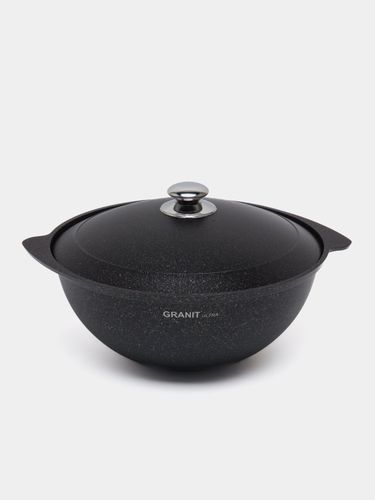 Palov qozoni Kukmara qopqoq bilan Granit Ultra kggo65a, 6 l