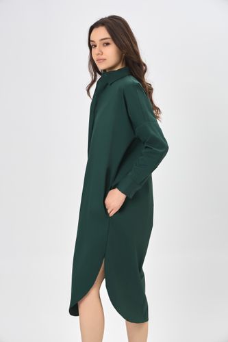 Uzun yengli ko'ylak Terra Pro AW23WES-21021, Dark Green, купить недорого