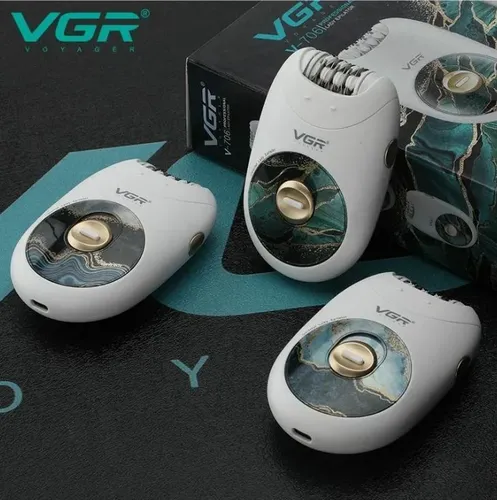 Эпилятор женский VGR V-706, Белый, 9990000 UZS
