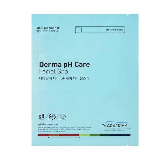 Одноразовая маска dearanchy derma ph care facial spa