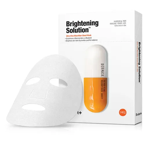 Осветляющая маска с глутатионом Dr.jart+ brightening solution dermask, фото