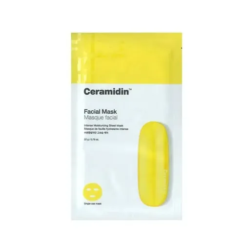 Восстанавливающая тканевая маска с керамидами Dr.jart+ ceramidin facial mask masque facial