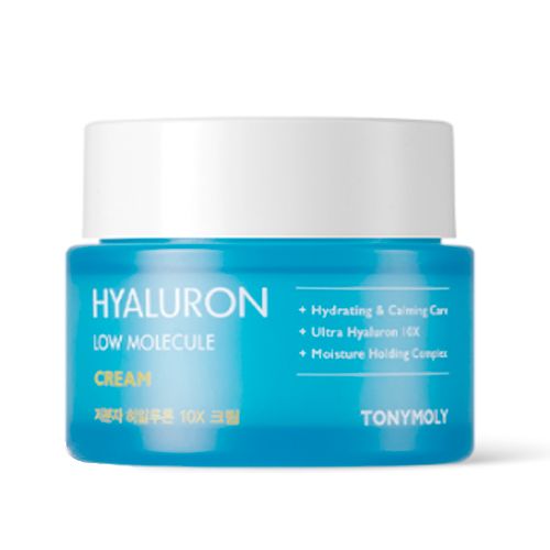 Крем для лица Tony Moly Derma Lab low Molecule Hyaluron 10X Cream, 80 мл