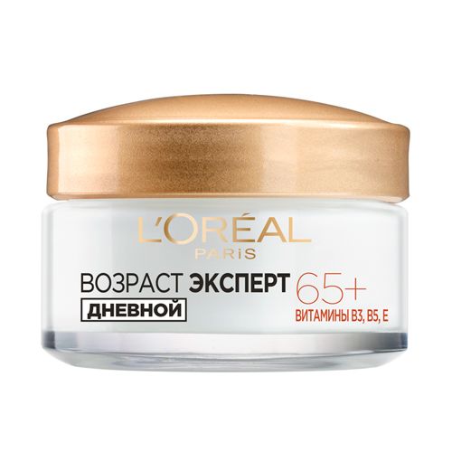 Дневной крем L'Oreal Dermo-Expertise возраст эксперт Трио Актив 65+, 50 мл, купить недорого