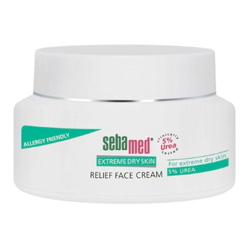 Крем для лица Sebamed Extreme DRY Skin relief face Cream 5% urea, 50 мл