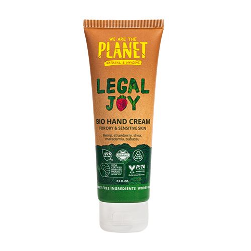 Qo'l kremi We Are The Planet quruq va sezgir teri uchun Legal Joy, 75 ml