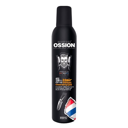 Ustarani parvarish qilish moyi Morfose Ossion Premium Barber Line 5-tasi 1-da, 300 ml