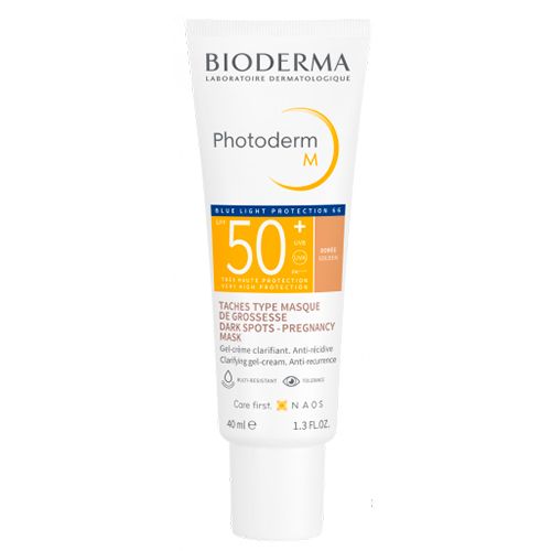 Солнцезащитный крем Bioderma Photoderm M SPF 50+ Golden