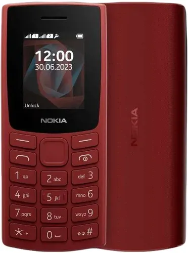 Mobil telefon Nokia N105 original, Qizil