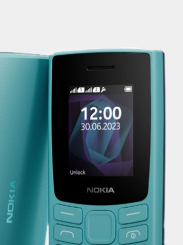 Mobil telefon Nokia N105 original, Ko'k, купить недорого