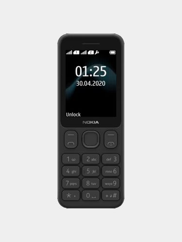 Mobil telefon Nokia N125, Qora, купить недорого