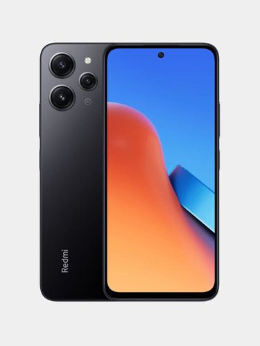 Smartfon Xiaomi Redmi Note 12R, qora, 6/128 GB