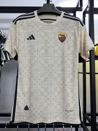 Гостевая футболка Adidas Рома Replica, Молочный, sotib olish