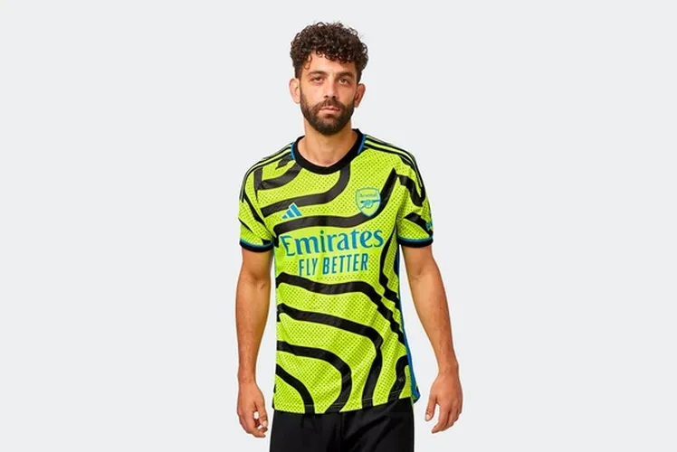 Mehmon futbolkasi Adidas Arsenal Replica, Qora sariq, arzon