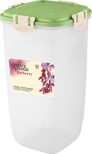 Контейнер для продуктов Sugar&Spice Barberry, 1.5 л, Фисташковый