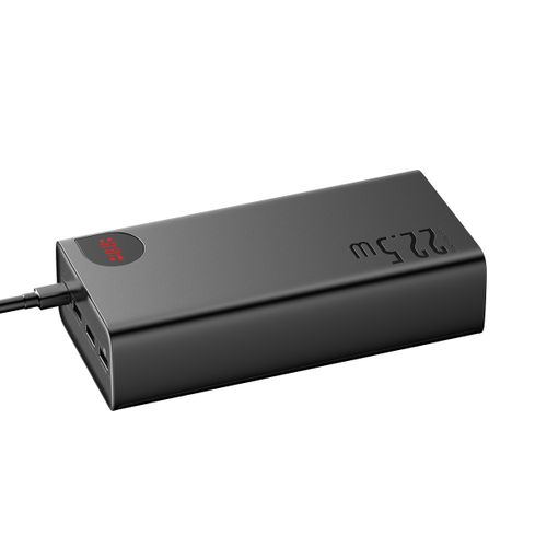 Tashqi batareya Baseus PPAD020101 40000 mAh, Qora, фото