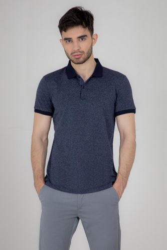 Polo kalta yengli Terra Pro SS22CA2N-17-7-11045, Navy