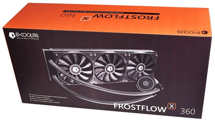 Кулер ID Cooling Frostflow X 360, Черный, купить недорого