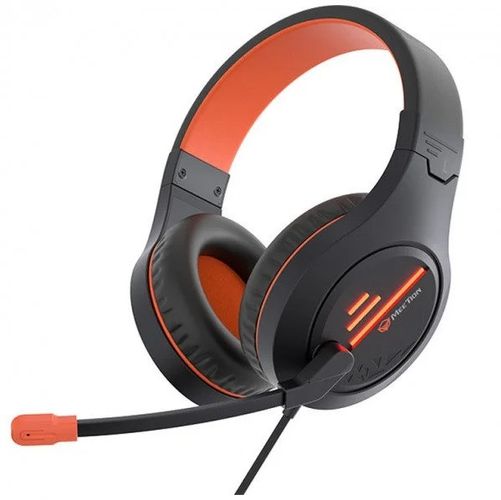 Игровые наушники Meetion MT-HP021 Gaming Headset, Черно-оранжевый