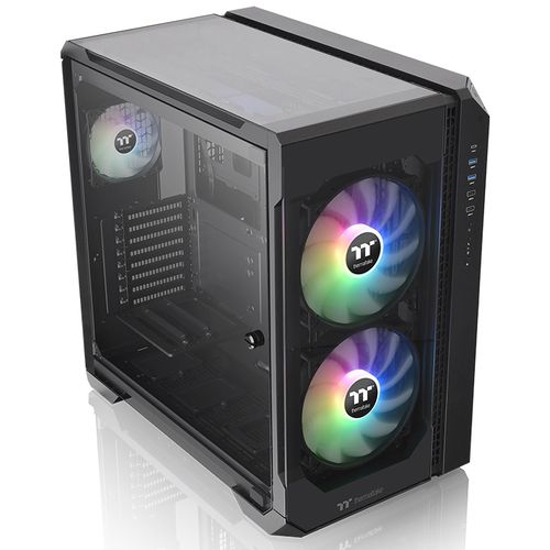 Korpus Thermaltake View 51TG CA-1Q6-00M1WN-00, Qora