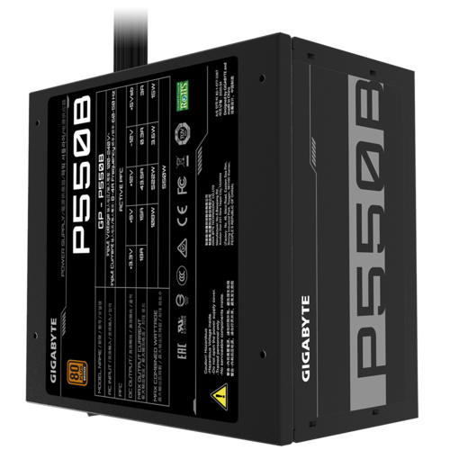 Блок питания Gigabyte P550B 80 Plus Bronze ATX Power Supply, в Узбекистане