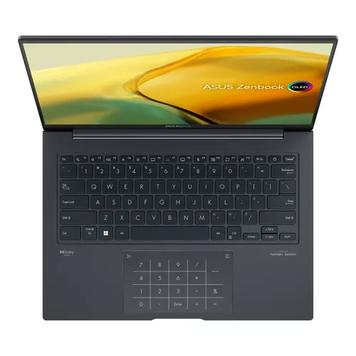 Ноутбук ASUS Zenbook Q410VA-EVO | DDR5 8 GB | SSD 512 GB | Intel Core I5-13500H, 14", Черный