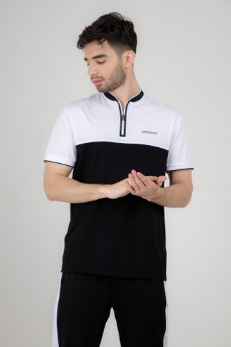 Kalta yengli polo Terra Pro SS22CA2N-17-4-11332, Black