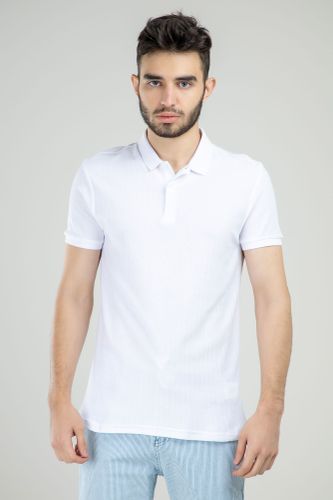 Kalta yengli polo Terra Pro SS21CA2N-17-10121, White