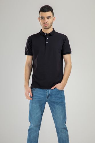 Polo kalta yengli Terra Pro SS21CA2N-17-4-9585, Black