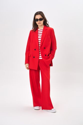 Женский пиджак Terra Pro SS24WES-21102, Red, фото № 12