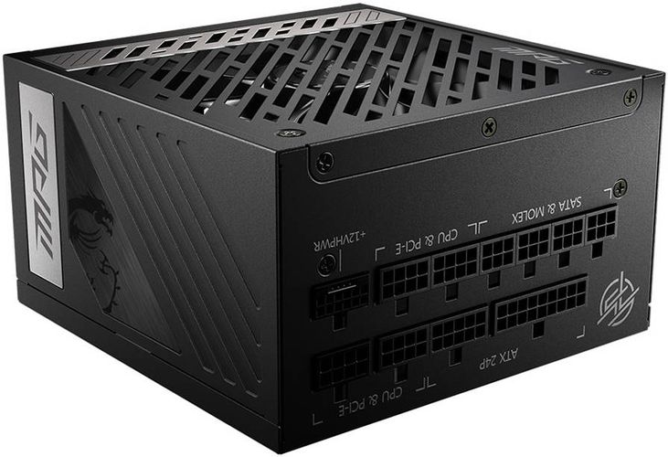 Блок питания MSI MPG A1000G PCIE 5.0 80 Gold Full Modular Gaming PSU, купить недорого