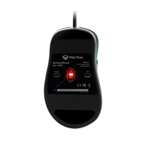 Игровая мышь Meetion MT-GM19 Gaming Mouse, Черный, в Узбекистане