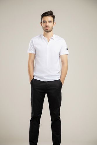 Polo kalta yengli Terra Pro SS21CA2N-17-10445, White