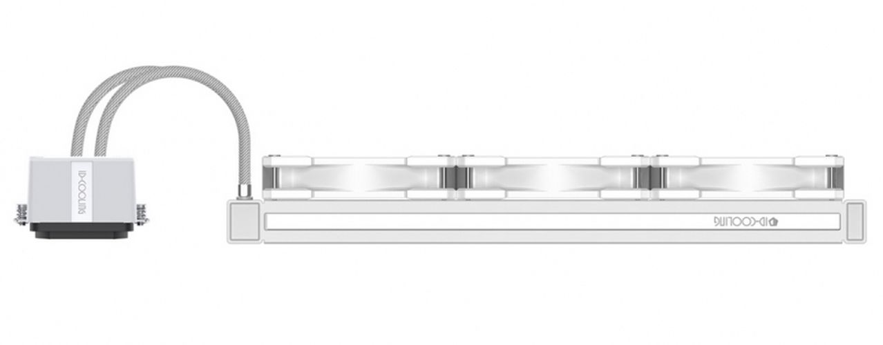 Кулер ID Cooling Dashflow 360 Basic Liquid Cooling, Белый