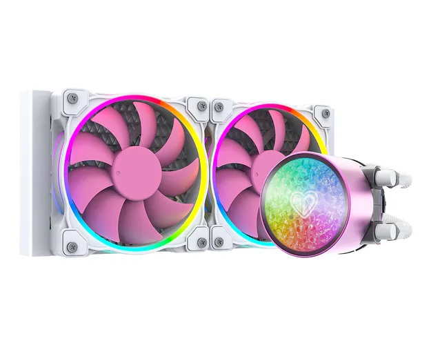 Кулер ID Cooling Pinkfow 240 ARGB, Розовый