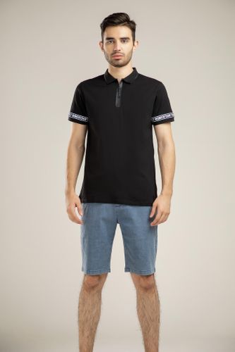 Polo kalta yengli Terra Pro SS21CA2N-17-10383, Black