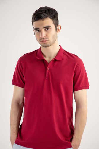 Kalta yengli polo Terra Pro SS21CA2N-17-13-9854, Dark Red, foto