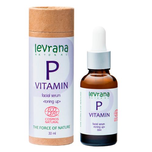 Сыворотка для лица Levrana Ecorect Cosmos Natural Витамин Р, 30 мл