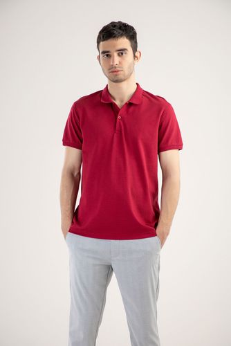 Kalta yengli polo Terra Pro SS21CA2N-17-13-9854, Dark Red