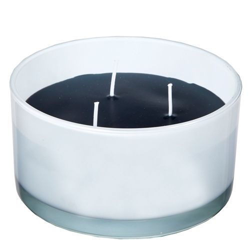 Свеча ароматическая SPAAS с 3 фитилямия Glass 3-wick white Festive spices